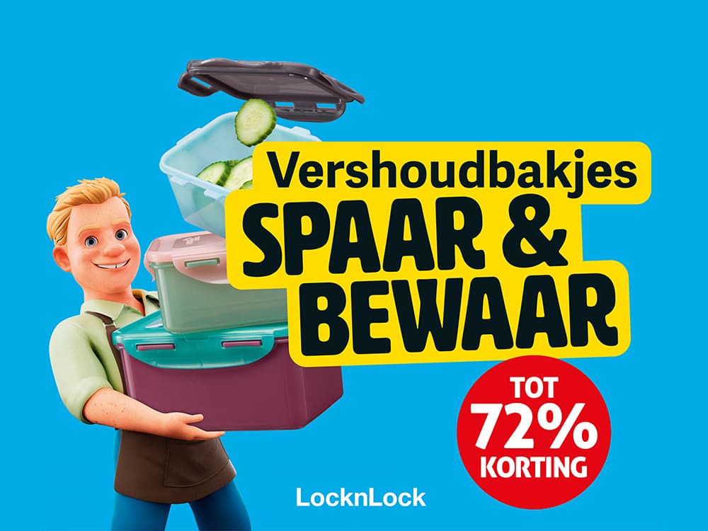Winkelmateriaal Hoogvliet en LocknLock